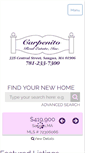 Mobile Screenshot of carpenitorealestate.com